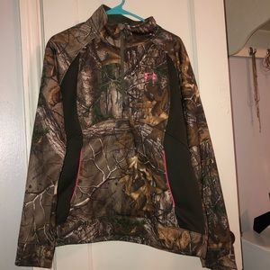 camo under armour sweatshirt